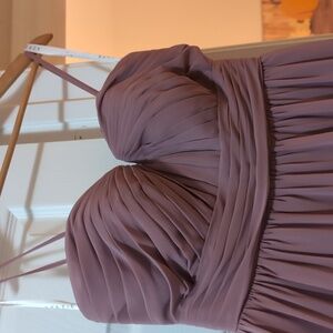 NEW Azazie Lara Vintage Mauve Bridesmaid Dress, Size 8